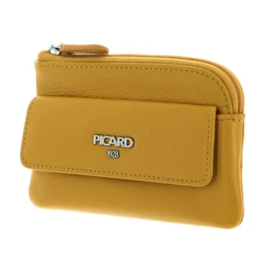 Afbeelding van PICARD Leren Sleutelgeval Bingo Key Case Honey Donkergeel