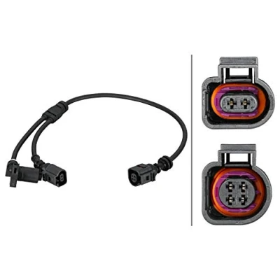 Afbeelding van HELLA 6PU 230 040 161 Wielsnelheidssensor 2 polig Vooras