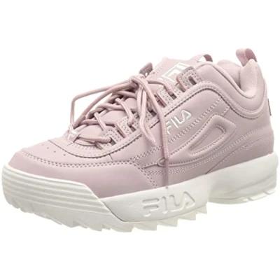 Afbeelding van Fila Disruptor Sneakers laag, Dames, Maat: 38, Mauve shadows Hoogwaardig imitatieleer