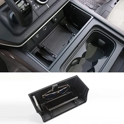 Afbeelding van SHIFENG Voor Land Rover Defender 90 110 130 2020 2021 2022 Auto Interieur Center Console Opbergdoos Telefoon Bril Lade Organizer Accessoires Upgrade Stijl