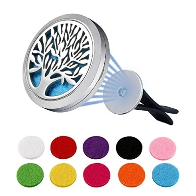 Afbeelding van icloon auto luchtverfrisser, luchtverfrisser aromatherapie etherische olie diffuser, diffuser voor je auto, kantoor, kamer of andere indoor plaatsen