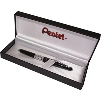 Afbeelding van Pentel Kerry vulpotlood met metalen behuizing, exclusief design, hardheid HB 0,7mm zwart