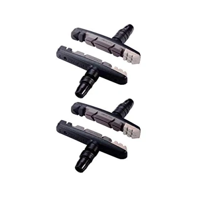 Afbeelding van BBB Cycling Remblokken TriStop Solid Velgrem Compatibel met Stadsfiets &amp; Mountainbike Triple Color BBS 16T