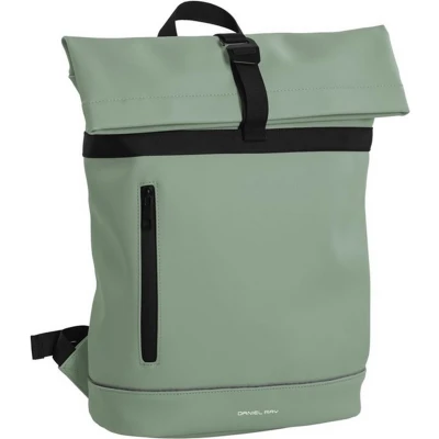 Afbeelding van Daniel Ray Alexandrie Rolltop Laptop Rugzak Waterproof 15,6 inch Oudgroen
