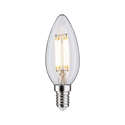 Afbeelding van Paulmann 28611 LED lamp filament kaars 4,5W klassiek verlichtingsmiddel helder 2700 K warmwit E14