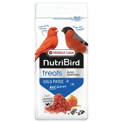 Afbeelding van Versele Laga Nutribird Treats Gold Patee Red Fusion Vogelvoer 250 g Roodfactor