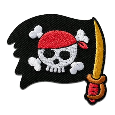 Afbeelding van Mono Quick Piratenflagge mit Säbel, Toepassingen, Zwart