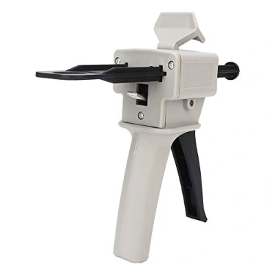 Afbeelding van Dispenser Pistool, 50ML AB Epoxy Lijmpistool Gemengd Universeel 1:1 en 2:1 Lijm Toepassing Handvat Gereedschap, Dual Cartridge Applicator Gun, Statische Mixer Mixing Nozzle