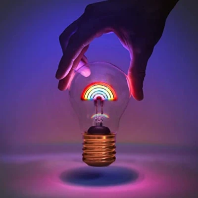 Afbeelding van Oplaadbare LED Filament Lamp Regenboog van Suck UK