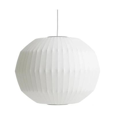 Afbeelding van HAY Nelson Bubble Angled Sphere hanglamp M Off white