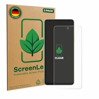 Afbeelding van ScreenLeaf Screenprotector voor Oppo A5 Yough Duurzame schermbescherming Folie Beschermfolie transparant (2 Stuks)