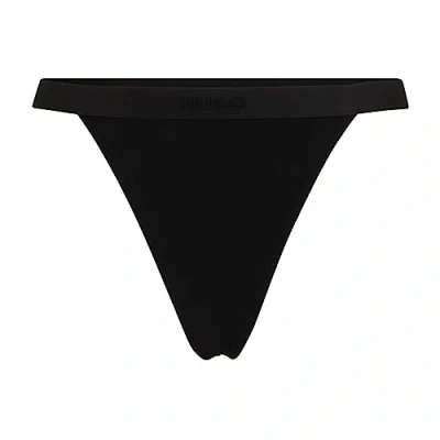 Afbeelding van Women&#039;s Hugo Boss 3 Pack of String Briefs in Black