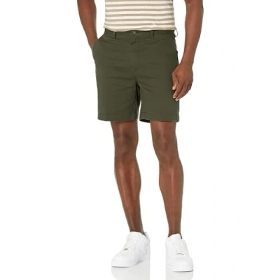 Afbeelding van Amazon Essentials Heren Classic Fit 7&quot; kort, olijf, 38
