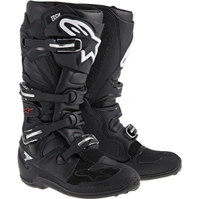 Afbeelding van Alpinestars 2024 Tech 7 Crosslaarzen Zwart maat 49.5