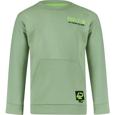 Afbeelding van 4PRESIDENT Sweater Jongens Loden Frost Maat 110 trui