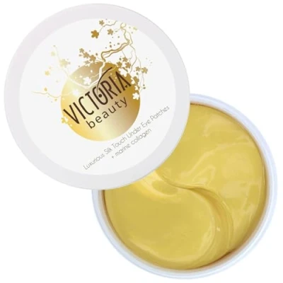 Afbeelding van Victoria Beauty Collageen oog zone pads met 24 K Gold 60 stuks van 1,5 g
