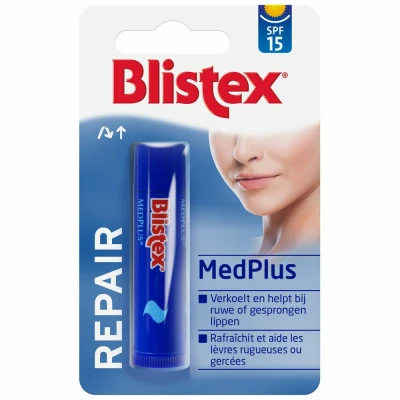 Afbeelding van 3x Blistex Lippenbalsem MedPlus
