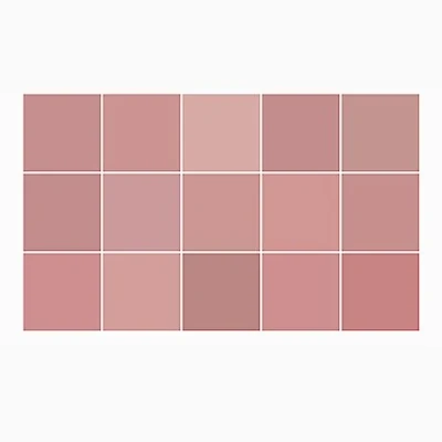 Afbeelding van Ulticool Decoratie Sticker Tegels Roze Zalm Oudroze Pink 15x15 cm 15 stuks Plakfolie Tegelstickers Plaktegels Zelfklevend Sticktiles Badkamer Keuken