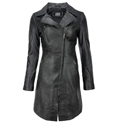 Afbeelding van Elegante damesmantel 107, zwart, maat: 4XL