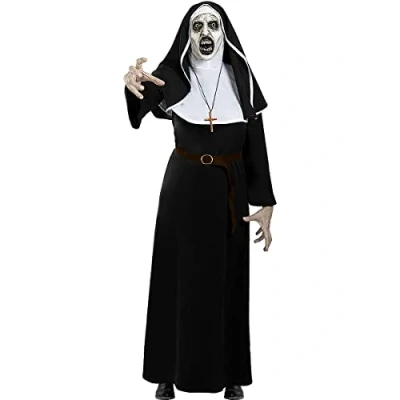 Afbeelding van FUNIDELIA The Nun Valak kostuum voor vrouwen en mannen Maat: XL
