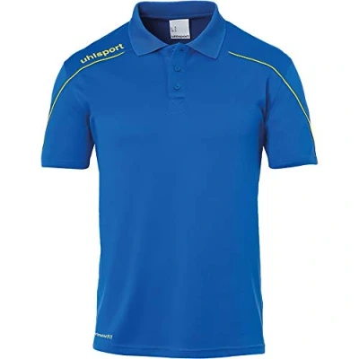 Afbeelding van Uhlsport Stream 22 Polo Kinderen Royal / Geel Maat: 140