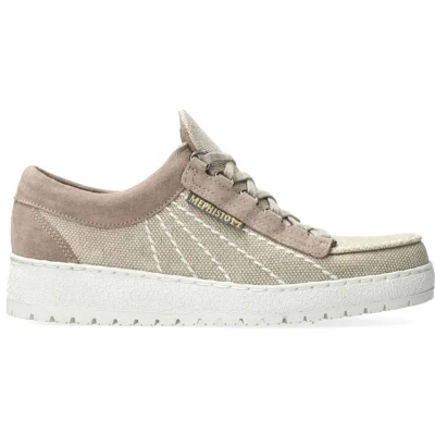 Afbeelding van Mephisto Rainbow Sun heren veterschoen Taupe maat 43 (EU) 9 (UK)