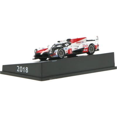Afbeelding van Toyota TS050 Spark Modelauto 1:87 2018 Sébastien Buemi / Kazuki Nakajima Fernando Alonso