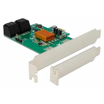 Afbeelding van Delock 4 poorts SATA PCI Express Karte
