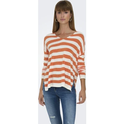Afbeelding van ONLAMALIA LS V NECK CC KNT