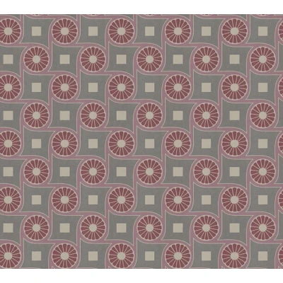 Afbeelding van AS Creation Art of Eden 39060 2 390602 Paars / Rood