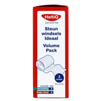 Afbeelding van Heltiq Steunwindsels volume pack 3 stuks