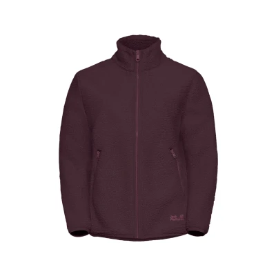 Afbeelding van Jack Wolfskin CURL Fleecejas, Dames, Maat: XS, Amaranth