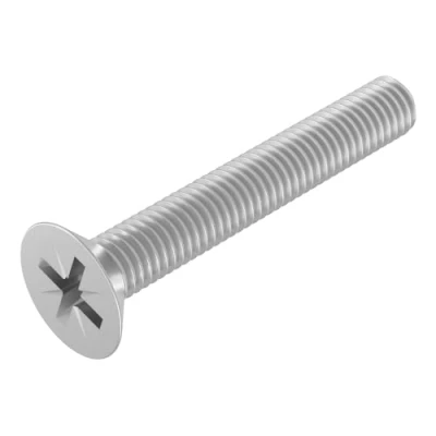 Afbeelding van SECCARO Verzonken schroef M3 x 20 mm, roestvrij staal V2A VA A2, DIN 965, kruiskop/PZ, volledige schroefdraad, stuks