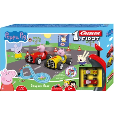 Afbeelding van Carrera FIRST Peppa Pig Soopbox Race 20063044 (731047)