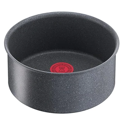 Afbeelding van Lagostina Ingenio Mineralis Green stoofpan Ø 16 cm, braadpan van 100% gerecycled aluminium, voor gas, oven en inductie, met kookindicator, bruikbaar afneembare handgreep