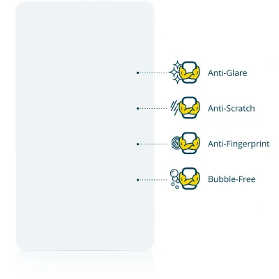 Afbeelding van BROTECT Screenprotector voor Casio FX CP400 ClassPad II Folie Beschermfolie matte (2 Stuks)