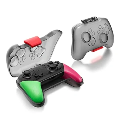 Afbeelding van Tomtoc Nintendo Switch Pro controllerhoes, compacte hardcase, volledige bescherming, switchaccessoires met ultradunne, lichte en matte beschermhoes