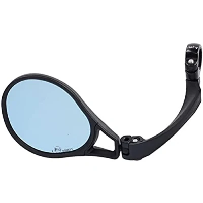 Afbeelding van XLC MR K28 Fietsspiegel Speed Pedelec 21 26mm BlueHD Spiegelglas Links Zwart