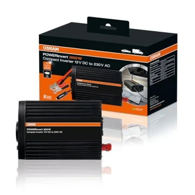 Afbeelding van Osram POWERinvert Modified Sine Wave Inverter 12V DC 300W Omvormer