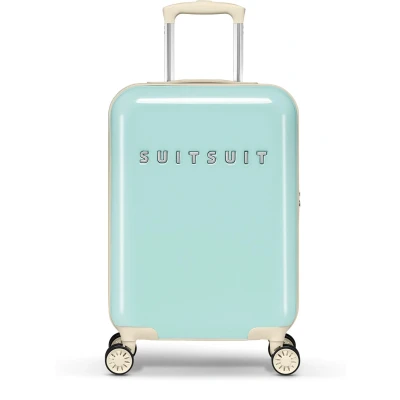 Afbeelding van SUITSUIT Fabulous Fifties Handbagage koffer met 4 wielen 55 cm 33L Mint Pastel