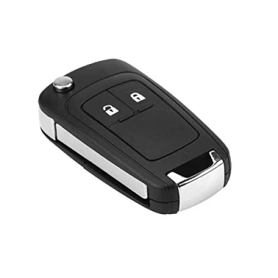 Afbeelding van Sleutel Shell, Flip Opvouwbare Afstandsbediening 2 Knoppen Autosleutelzakje Shell Case Smart Key Voor Vauxhall Opel Astra Insignia