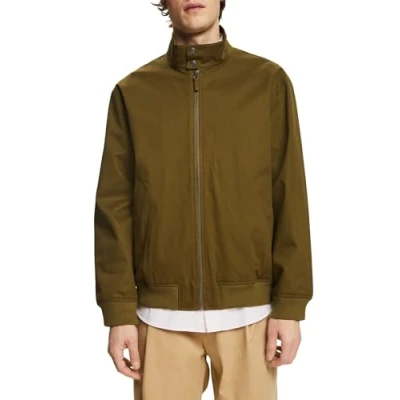 Afbeelding van Esprit Jas, Heren, Maat: Large, Khaki green