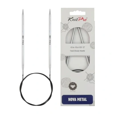 Afbeelding van Knitpro nova vast (150 cm x 4,00 mm) Rondbreinaalden 1 Stuk
