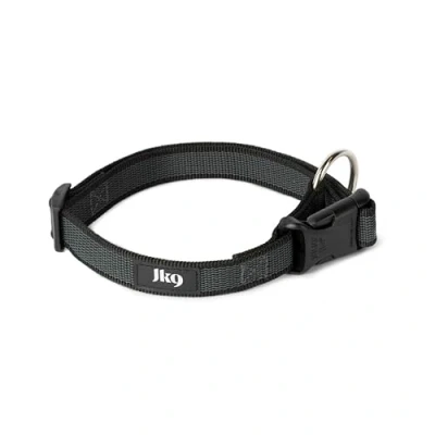 Afbeelding van julius k9 IDC Halsband Anti Slip 39 65CM hondenhalsband zwart/grijs 25mm breed