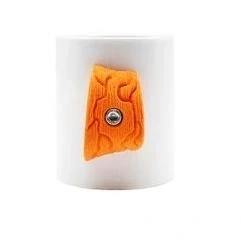 Afbeelding van Y&amp;Y Klimmokken unieke mokken met klimgreep als oortje Oranje