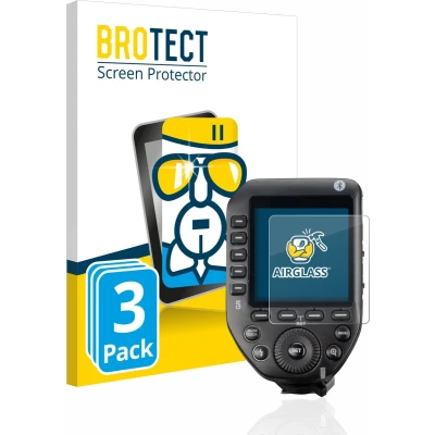Afbeelding van BROTECT Screenprotector voor Godox XPro II Folie Beschermfolie Beschermglas transparant (3 Stuks)