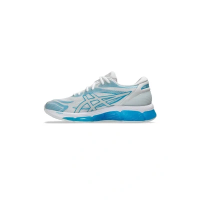 Afbeelding van Asics Hardloopschoenen voor op de weg, Heren, Maat: 40.5, White digital aqua Schoenen