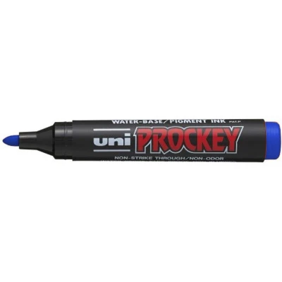 Afbeelding van Uni PROCKEY permanent marker PM 122, 1,8 2,2 mm, blauw