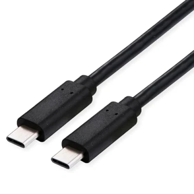 Afbeelding van ROLINE USB4 Gen3x2 Kabel, C C, M/M, zwart, 2 m
