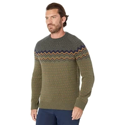 Afbeelding van Trui Fjallraven Men Ovik Knit Sweater Laurel Green Deep Forest L